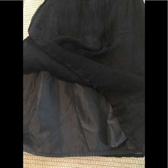 Little Silk Black Dress - Picture 4 of 5